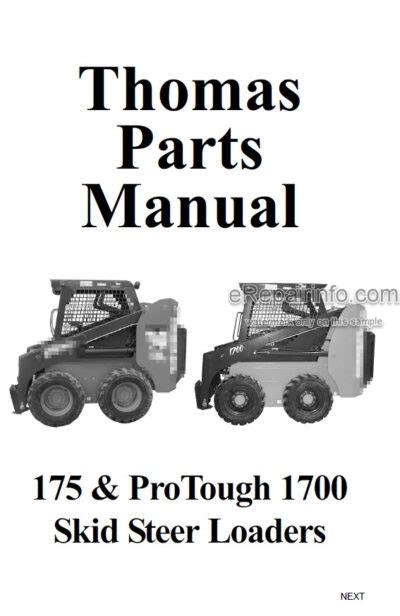 01 thomas skid steer parts list|thomas 1700 skid steer parts.